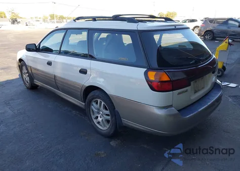 2000 Subaru Outback from USA, damaged, VIN 4S3BH6659Y7607296